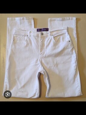 Gloria Vanderbilt Straight Men's Jeans - White